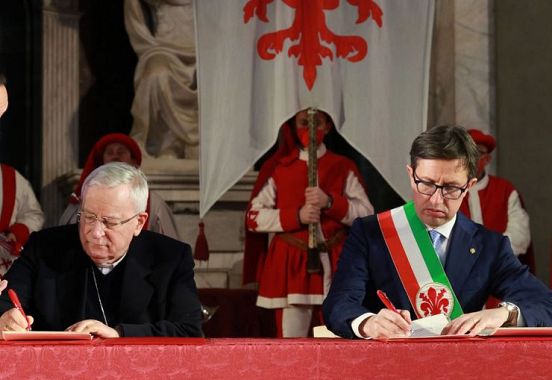 Nardella e Bassetti firmano la Carta Vescovi-Sindaci Mediterraneo