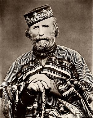 Giuseppe Garibaldi nel 1867 (Archivio Alinari)