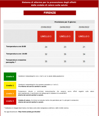 Il bollettino in grafica