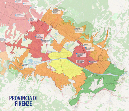 La mappa delle autobotti