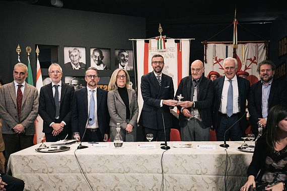 Un momento della seduta solenne del Consiglio regionale della Toscana