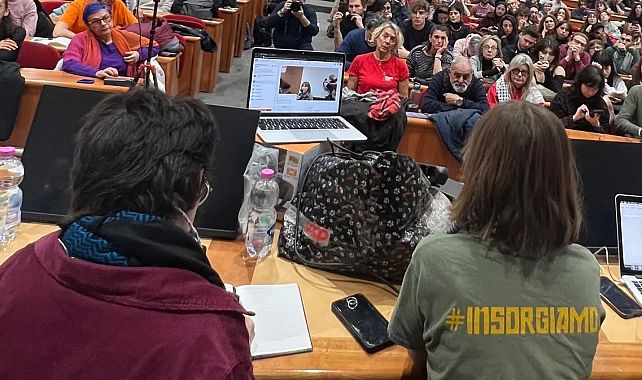 Greta Thumberg all'iniziativa del collettivo Gkn