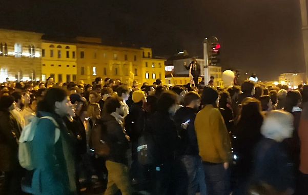 La manifestazione a Pisa