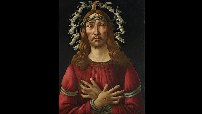 L'uomo dei dolori di Botticelli