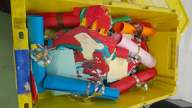 Alcune letterine a Babbo Natale smistate negli uffici postali toscani