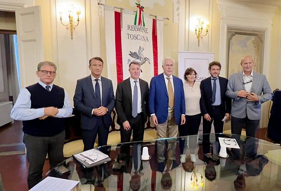 La presentazione di Buy Food con il presidente Giani e la vicepresidente Saccardi